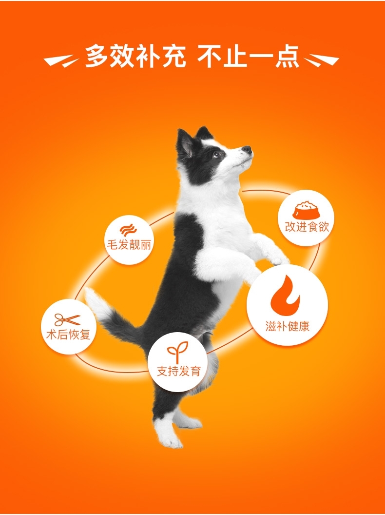 红狗RedDog 犬猫通用综合营养膏 120g 多效补充