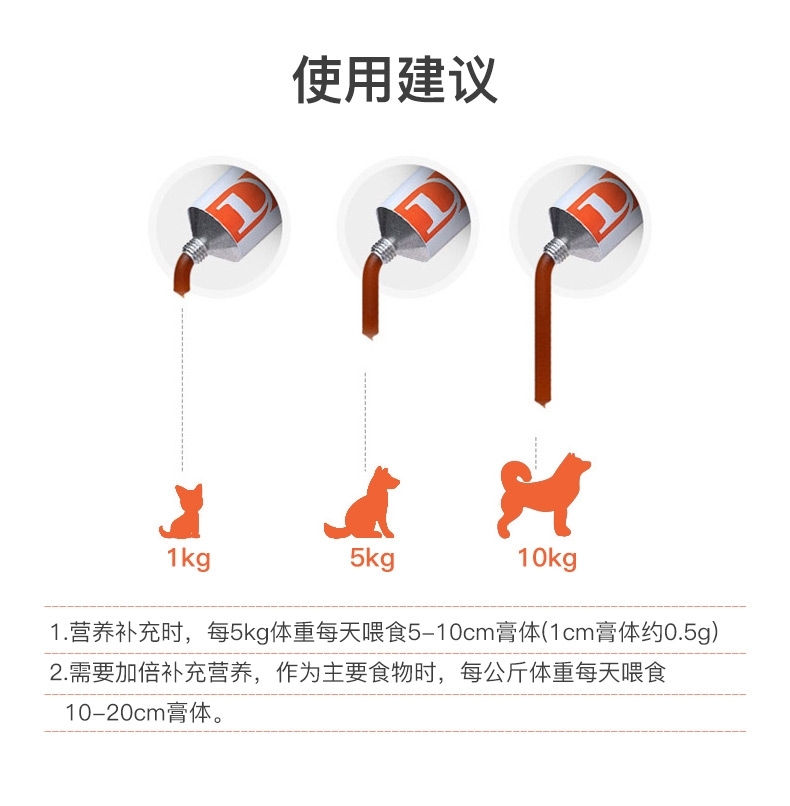 红狗RedDog 犬猫通用综合营养膏 120g 多效补充