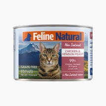 K9 Feline Natural 天然无谷鸡肉鹿肉猫罐头 170g 新西兰进口