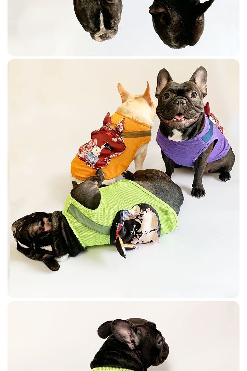 瑞恩Ryan&dog 夏日凉凉衣中型犬专用 物理降温 速干透气