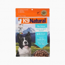 K9 Natural 冷冻干燥鳕鱼+牛肉全犬粮 500g 90%肉含量 新西兰进口