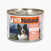 K9 Natural 天然无谷羊肉+帝王鲑狗罐头 170g 90%肉含量 新西兰进口