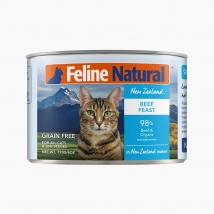 K9 Feline Natural 天然无谷牛肉猫罐头 170g 猫湿粮 98%含肉量 新西兰进口
