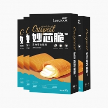 路斯 猫用妙芯酥深海鱼+猫薄荷味 80g*4盒 猫零食