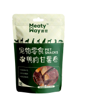 爵宴 Meatyway 鸭肉甘薯卷狗零食磨牙零食 100g