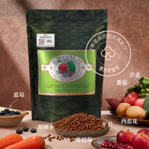 福摩 无谷物三文鱼鸡鸭蔬果配方绿福摩猫粮 10LB/4.5kg 效期至26年1月