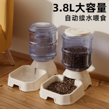 多可特方形喂食饮水器 犬猫通用