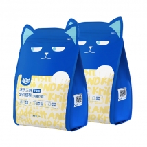 wowo青春版冻干三鲜全价猫粮 (鳕鱼虾味) 1kg*2