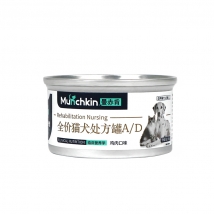 曼赤肯 猫犬A/D康复护理处方罐头 85g