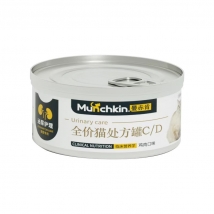 曼赤肯 猫用C/D泌尿护理处方罐头 85g*3罐