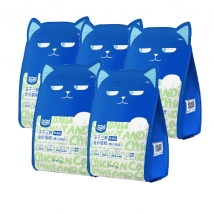 wowo青春版冻干三鲜全价猫粮（椰子鸡味）1kg*5