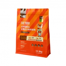 优倍滋 宠享鲜味系列冻干生骨肉全期全价鲜肉猫粮2kg
