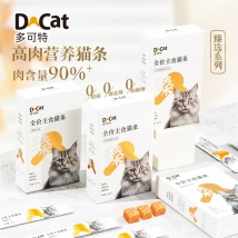 多可特 全价主食猫条 三文鱼鱼油口味 15g*15（臻选系列）