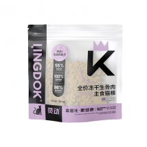 灵动 全价冻干生骨肉猫粮（鸡肉+乳鸽肉）380g