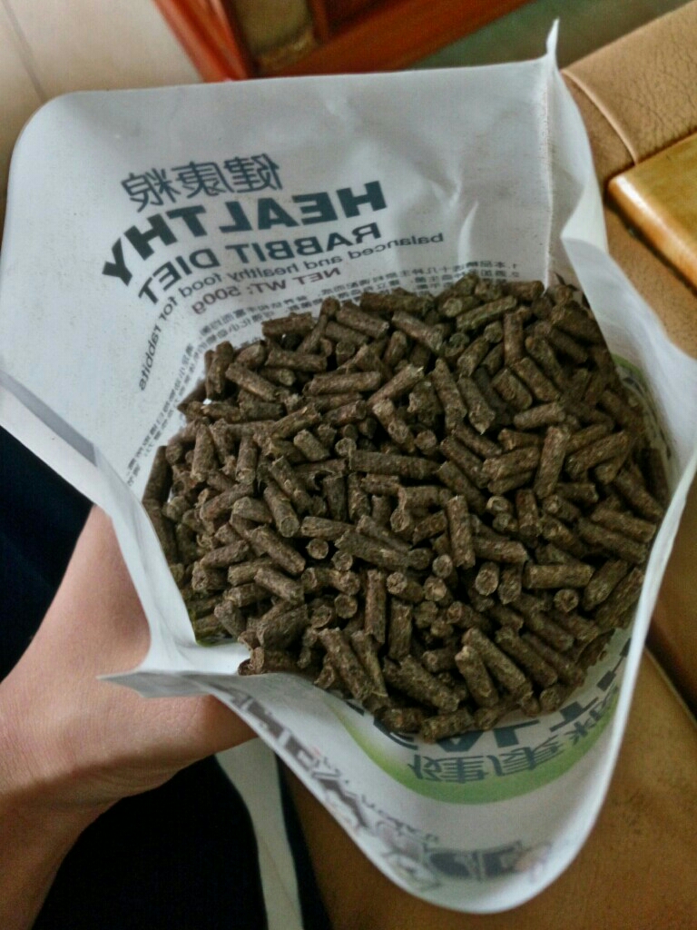 new age健康宠兔粮/饲料500g 兔子粮食