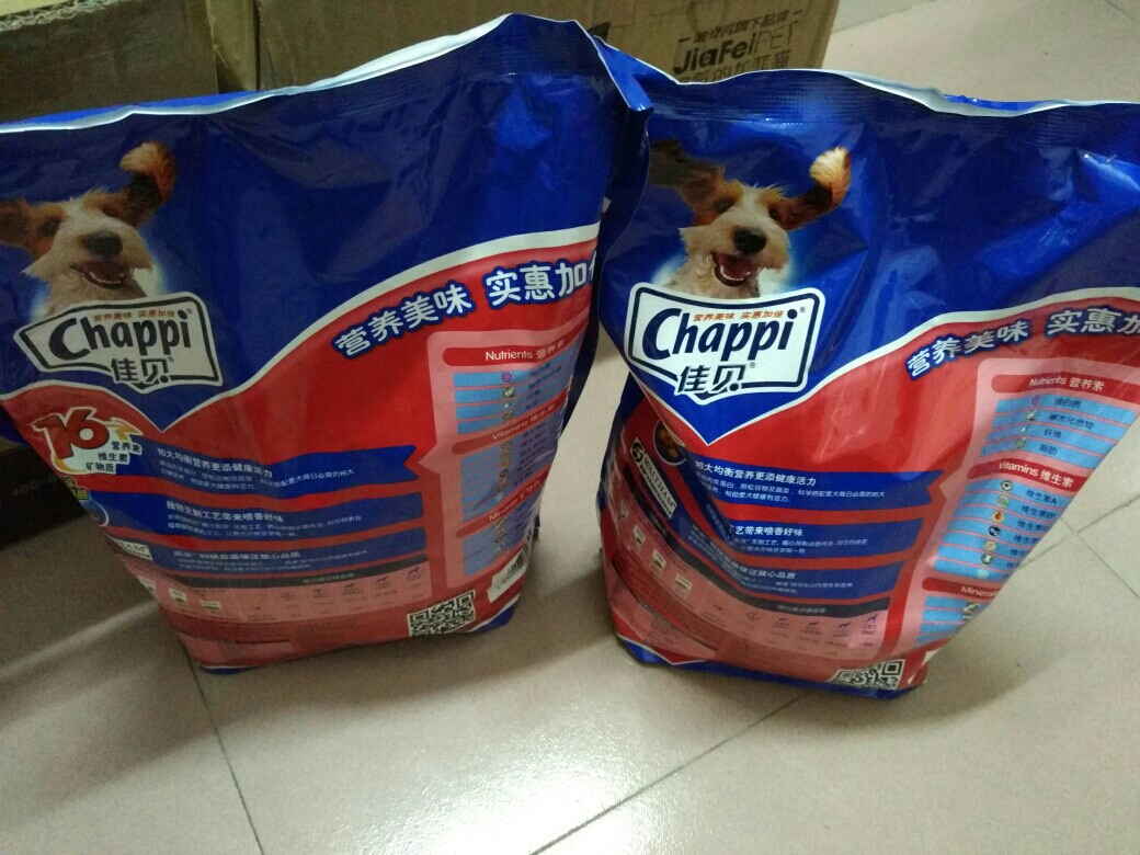 佳贝chappi 牛肉味成犬粮 1.8kg