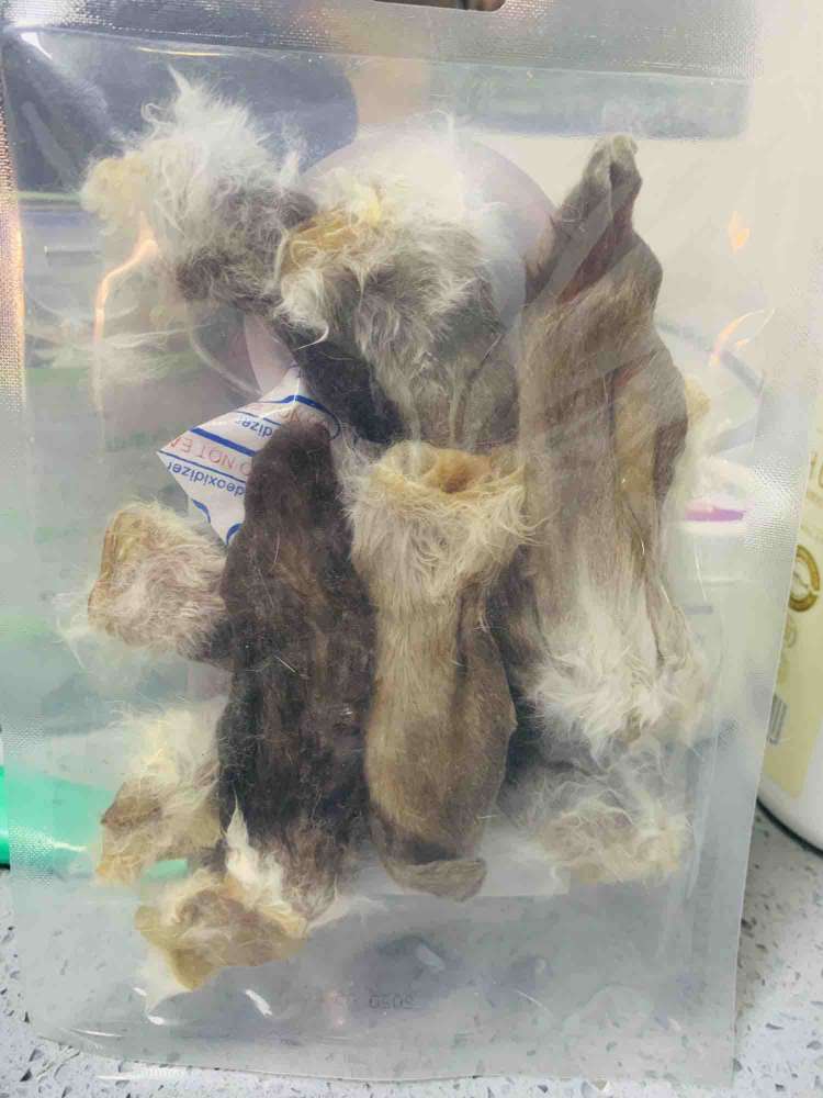 优倍滋 有毛兔耳朵 40g 狗零食