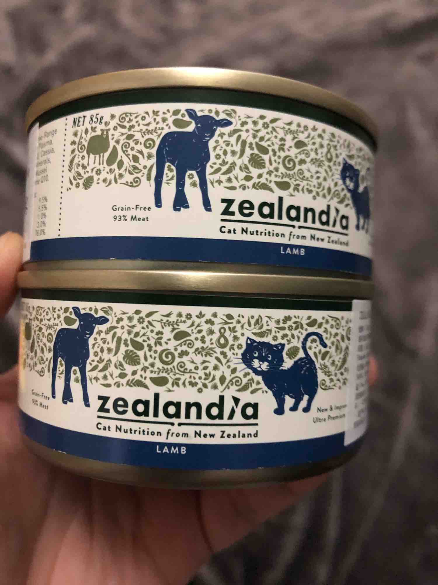 希兰蒂zealandia 无谷羊肉猫罐头 90g 93%肉含量 新西兰原装进口